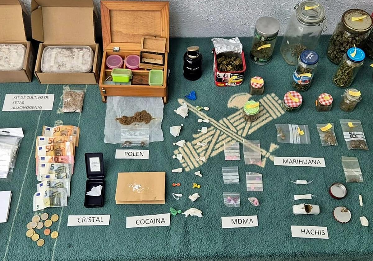 La Guardia Civil desmantela un punto de venta de droga en Torre de Miguel Sesmero