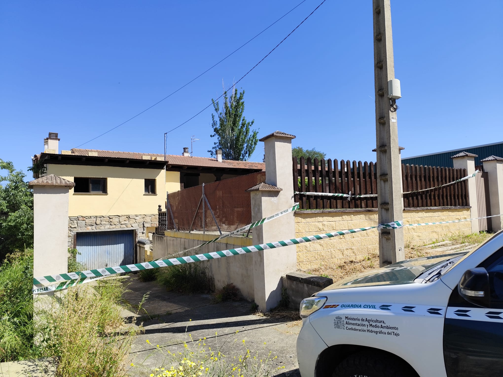 Fotos | Tragedia en Aldeanueva del Camino