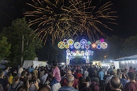 El encendido de la Feria de Cáceres, en imágenes