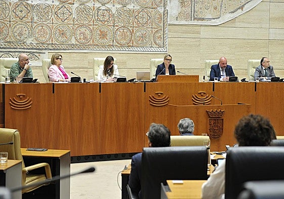 Pleno de la Asamblea este jueves.