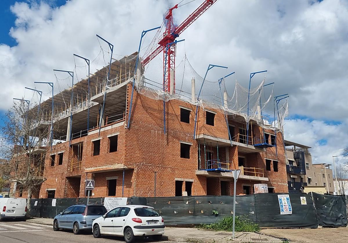 Uno de los residenciales que se están construyendo en la ciudad.