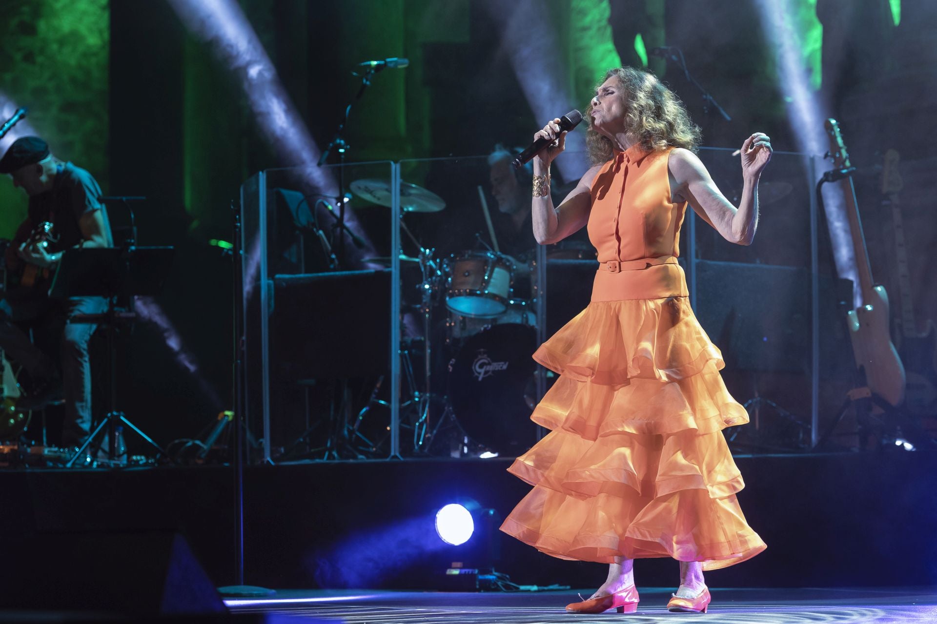 Fotos | Así fue la actuación de Ana Belén en el Teatro Romano
