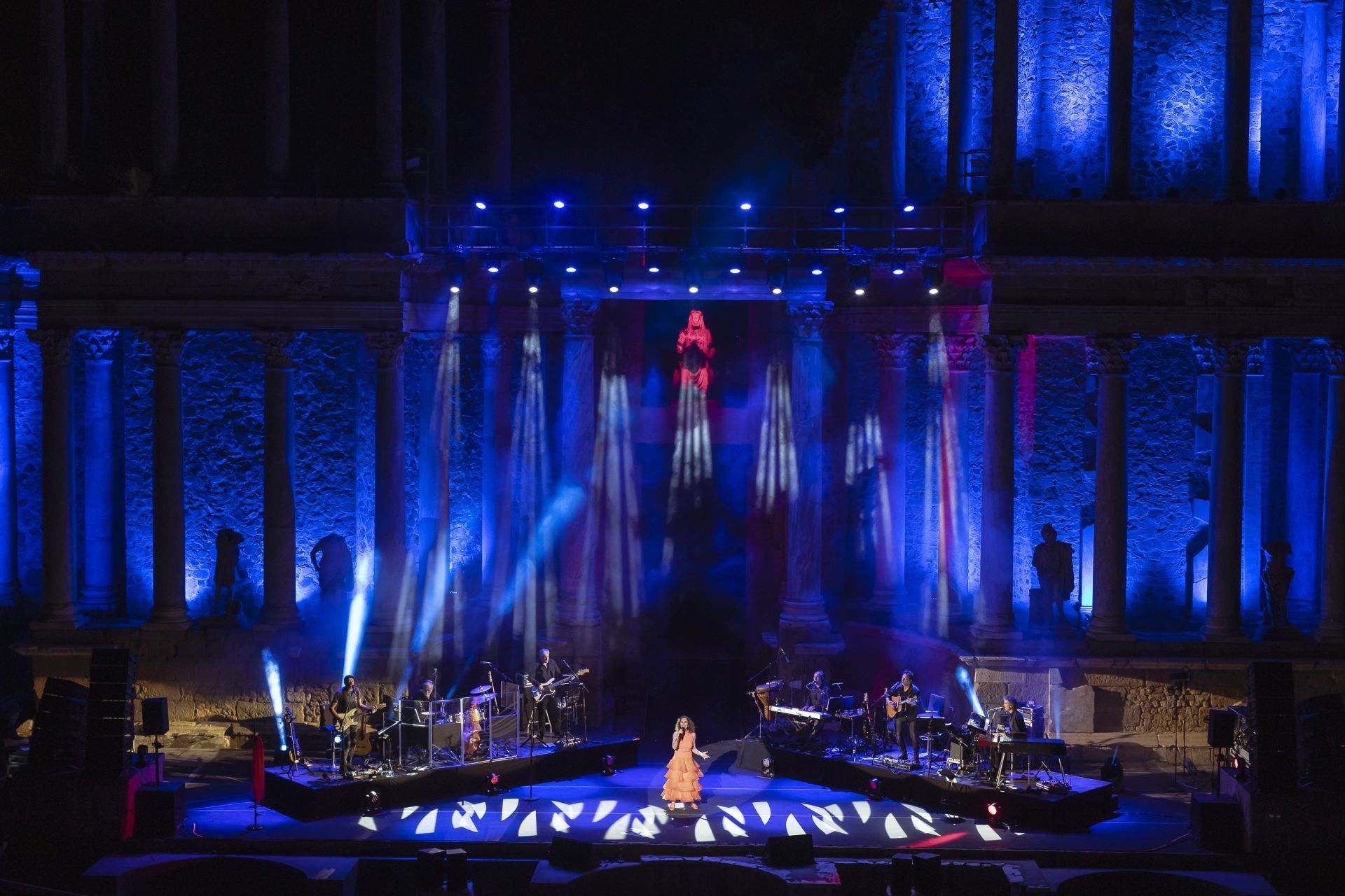 Fotos | Así fue la actuación de Ana Belén en el Teatro Romano
