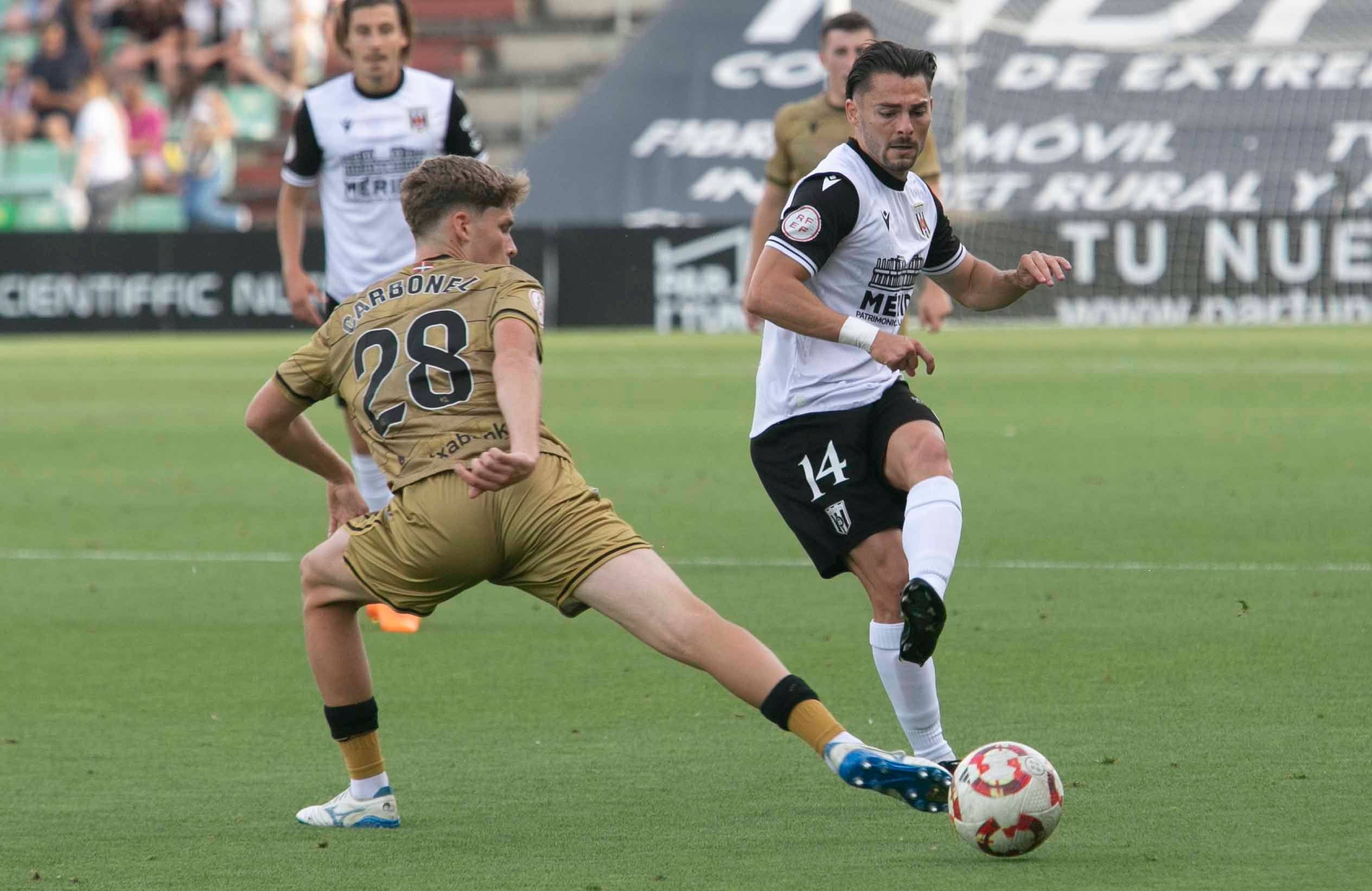Fotos | Así ha sido el tropiezo del Mérida en casa ante el Sanse