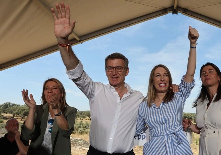 Feijóo visita Cáceres para presentar el «decálogo del cambio» si llega a la Moncloa