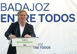 Ignacio Gragera, en la presentación de su campaña en 2023.
