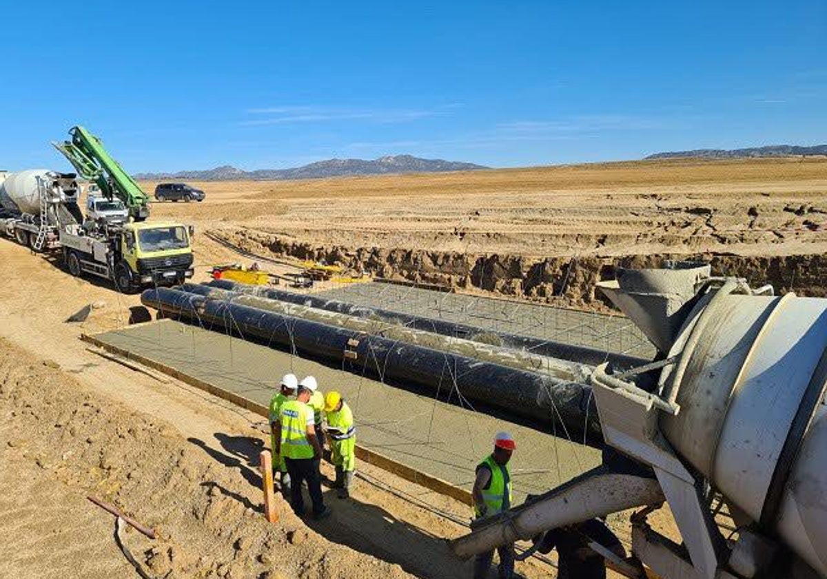Las obras del regadío de Monterrubio de la Serena disparan su coste hasta 29 millones