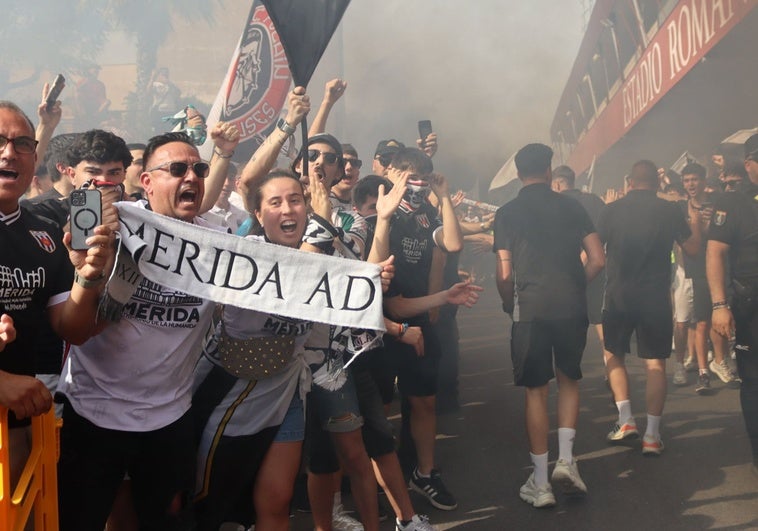 El Mérida se queda sin grada de animación