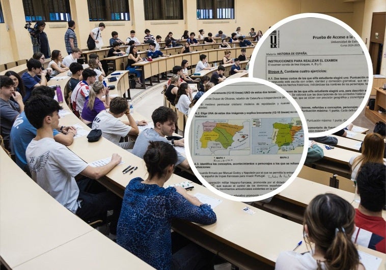 Así ha sido el examen de Historia en la PAU de Extremadura, la prueba más temida
