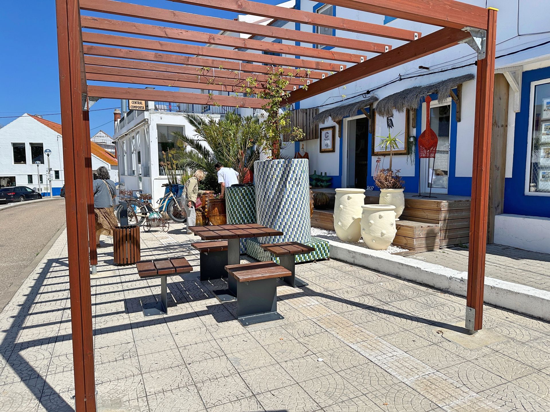 Pueblo de Comporta, perteneciente al municipio alentejano de Alcácer do Sal.