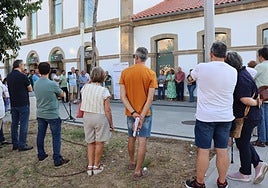 Las plataformas ciudadanas se concentraron hace justo un año en la estación de tren.
