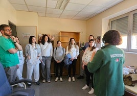 Las visitas son en el Hospital San Pedro de Alcántara.