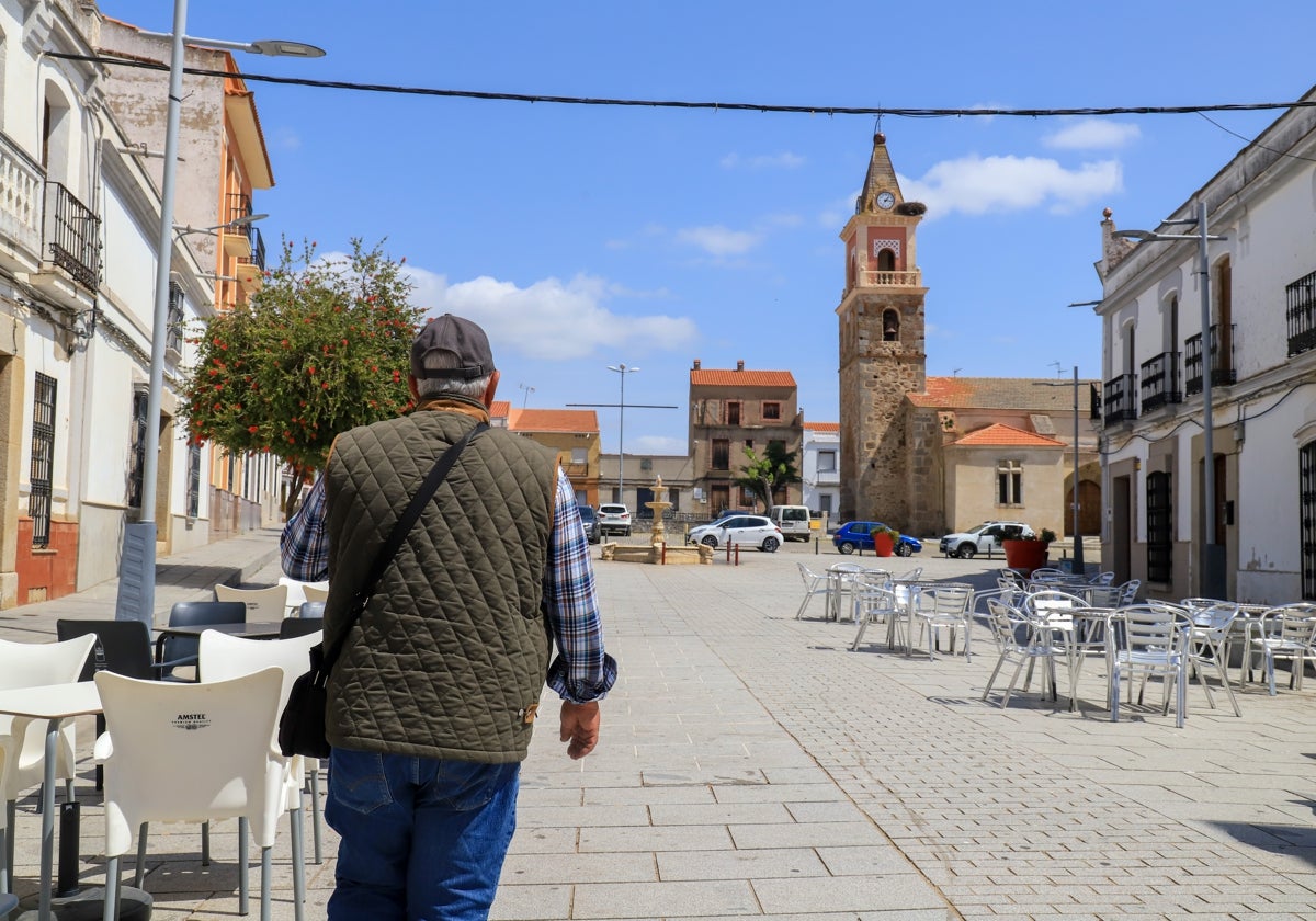 Valle de la Serena, una de las localidades extremeñas que está en riesgo de desaparecer.
