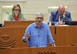 Joaquín Macías, diputado de Unidas por Extremadura.