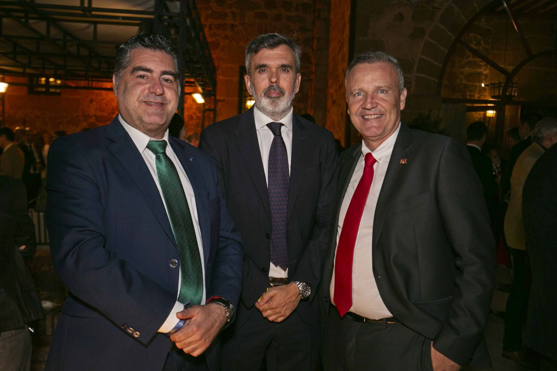Daniel Álvarez, Adrián Urbano y Eric Espino.