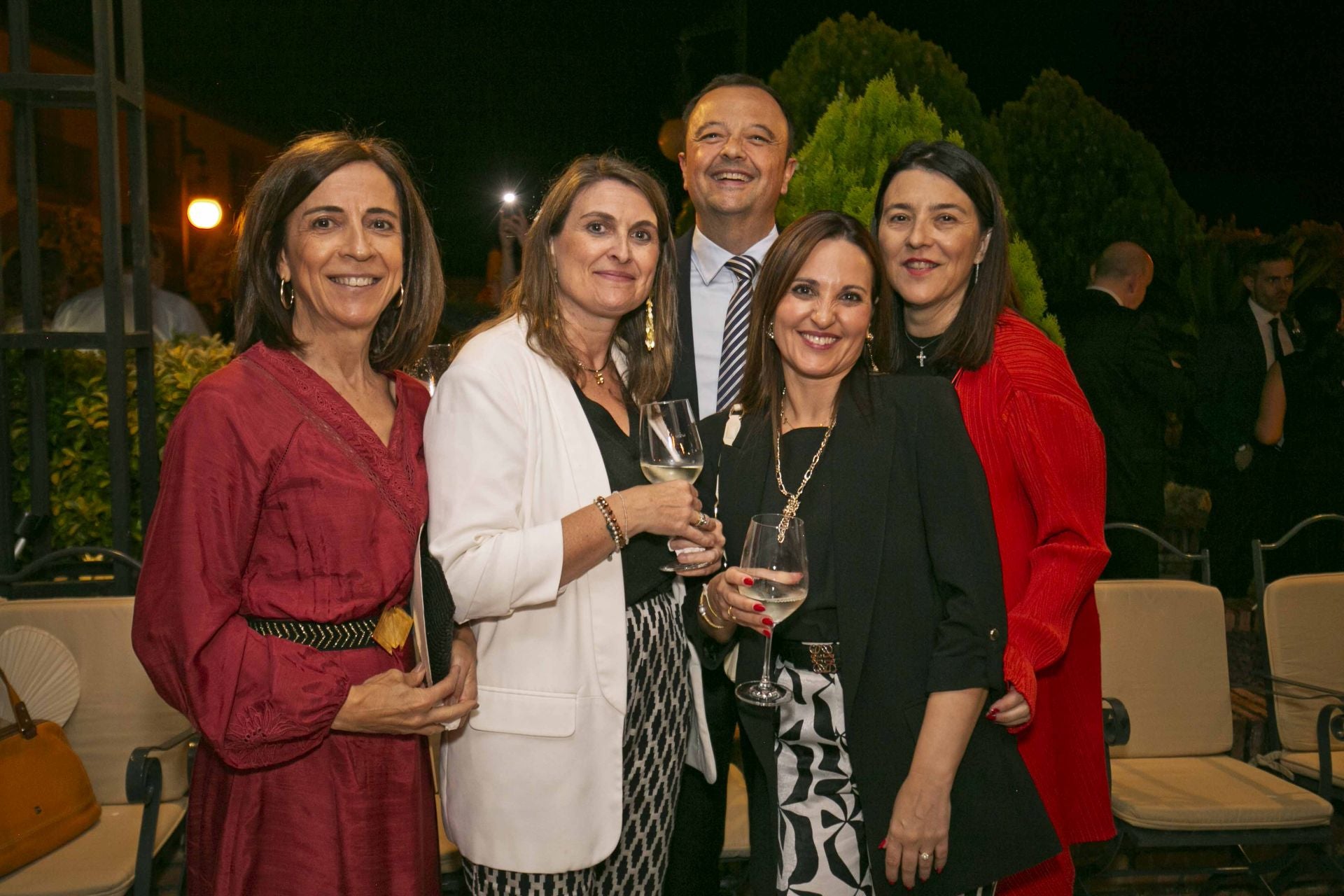 Hortensia Caperote, Eva Moreno, Fernando Bueno, Lara Martín e Isabel Manchón. 