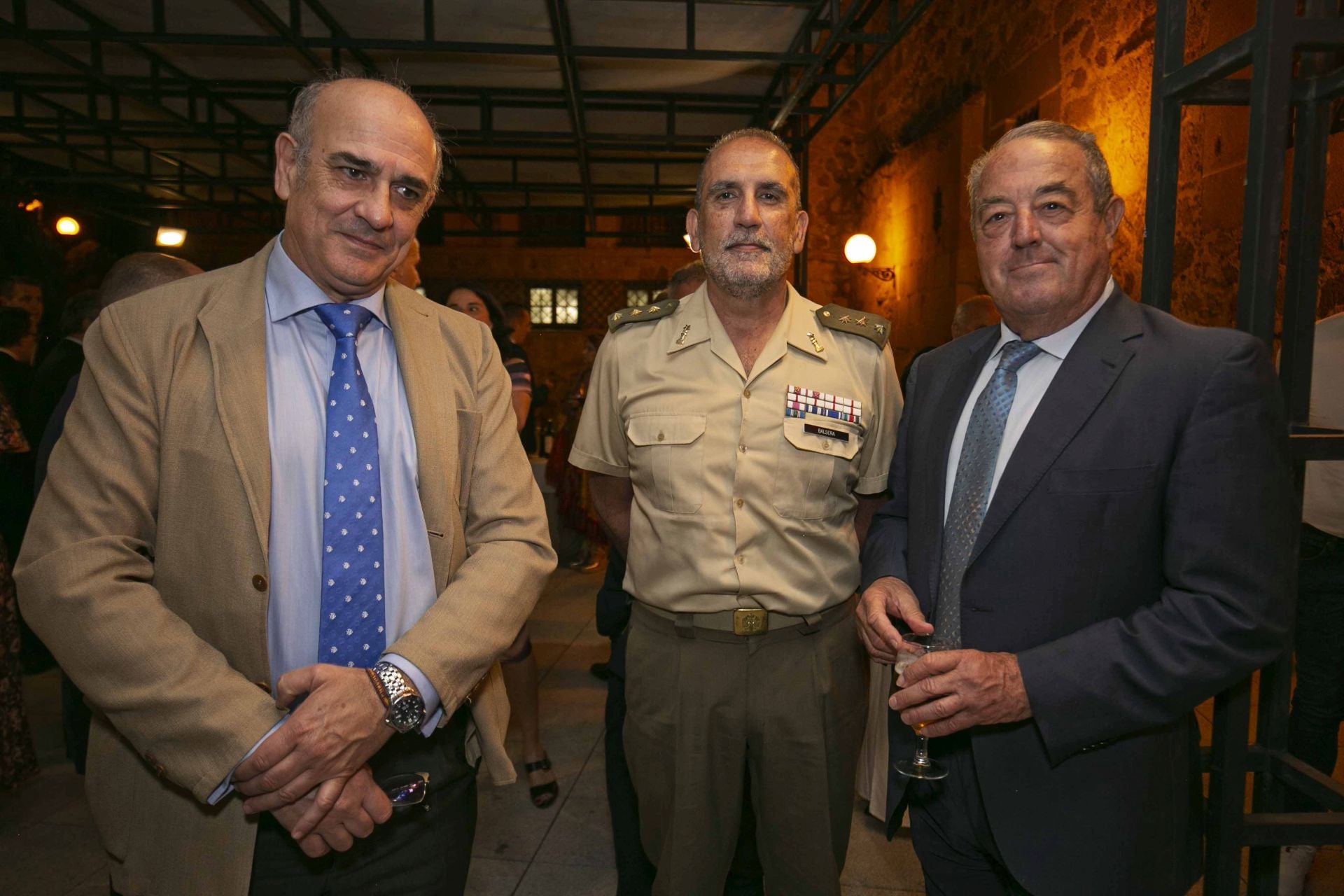 Pedro María Pérez, Ramón Balsera y Javier del Pueyo.