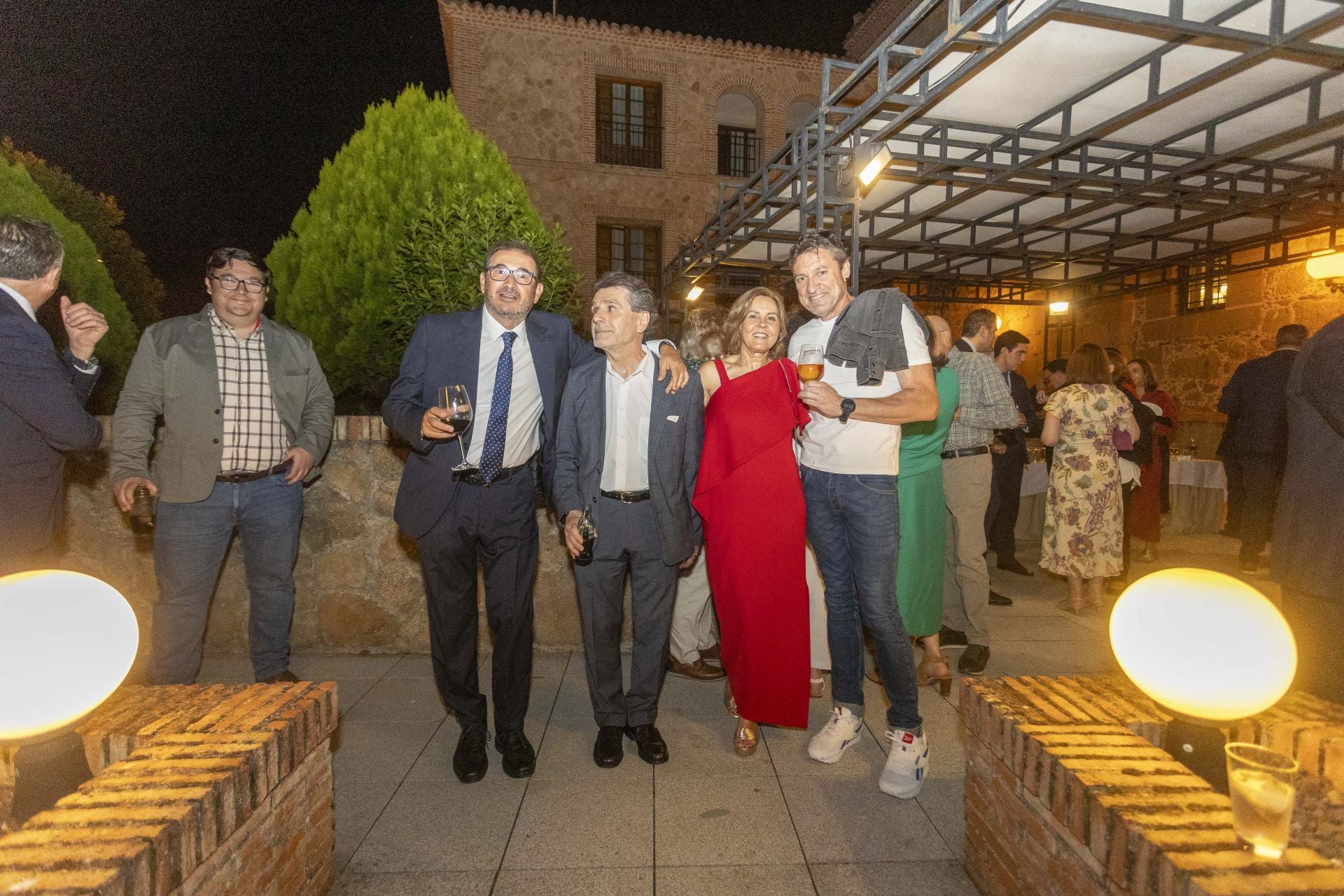 Antonio Tinoco, Pedro Díaz Samino, Manuela Martín y Eloy García.