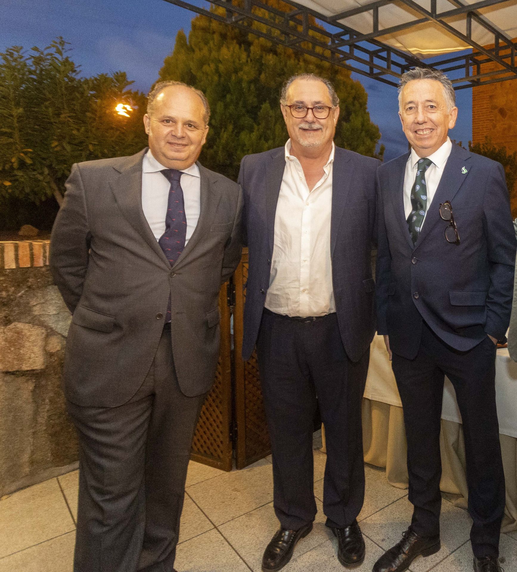 Jaime Fernández de Tejada, José María Rivas y Raúl Haba