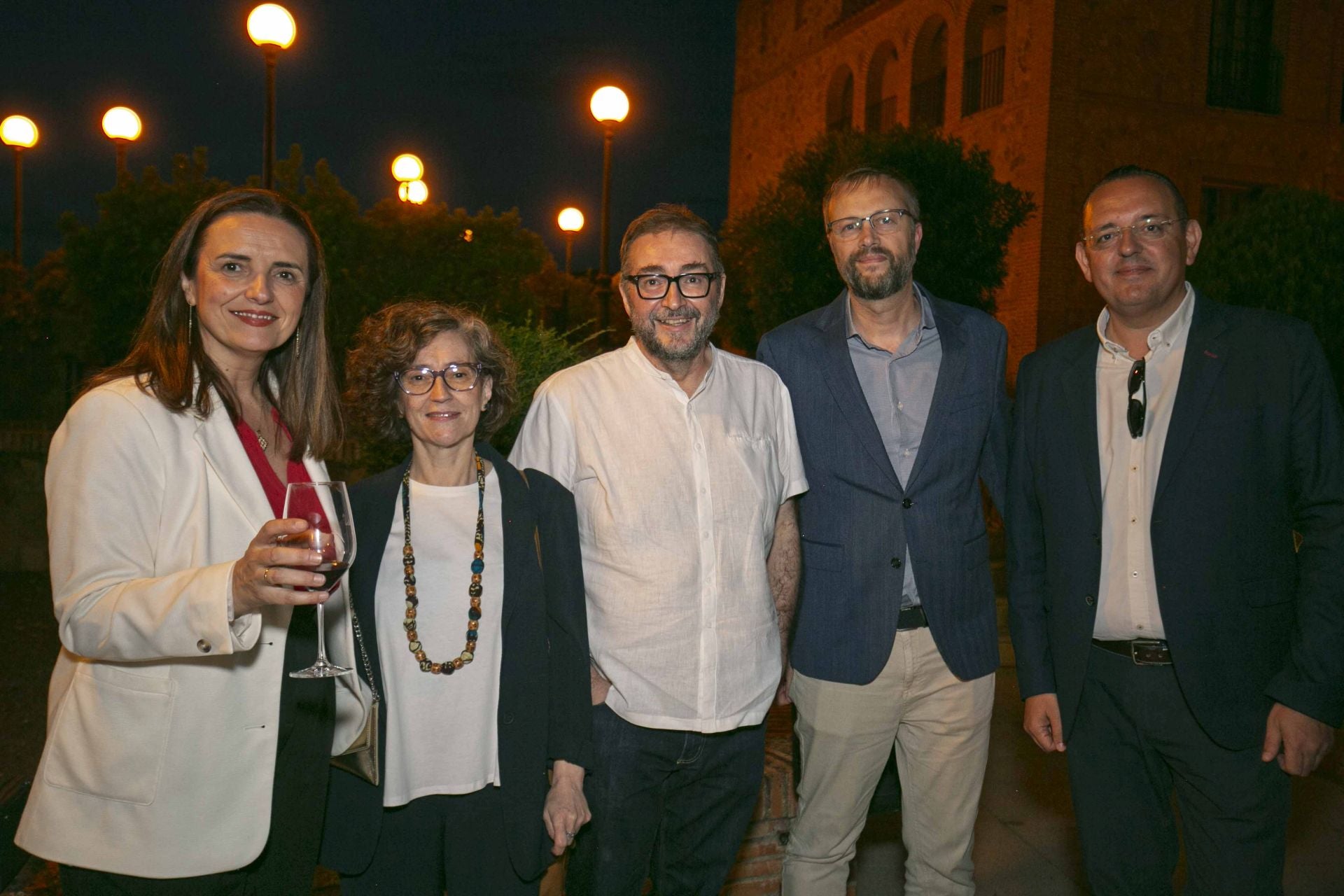 Elisa Cruz, Fátima Beltrán, Juan Ramón Santos, José Antonio Hernández y Fernando Doncel