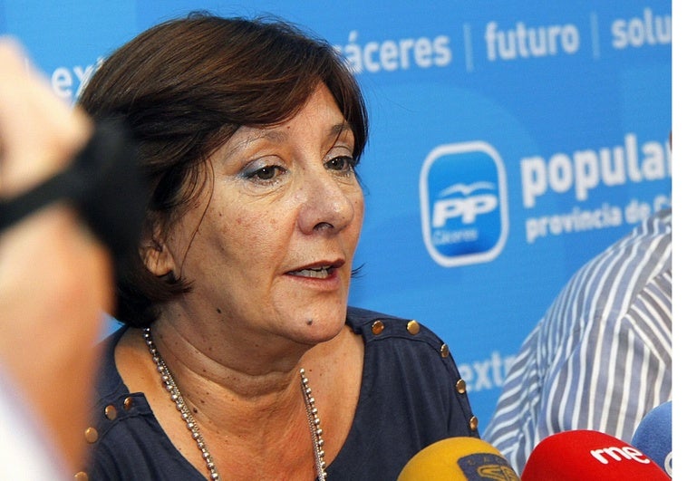 Una diputada extremeña accedió al aforamiento mientras era investigada en el año 2011