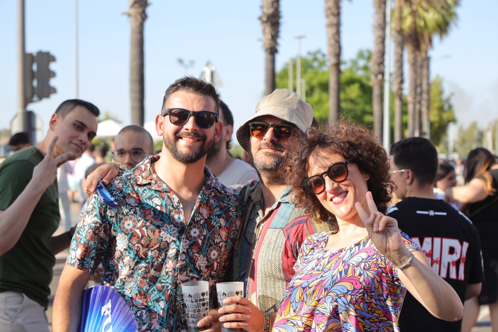 Las mejores imágenes de la fiesta de Los Palomos en Badajoz