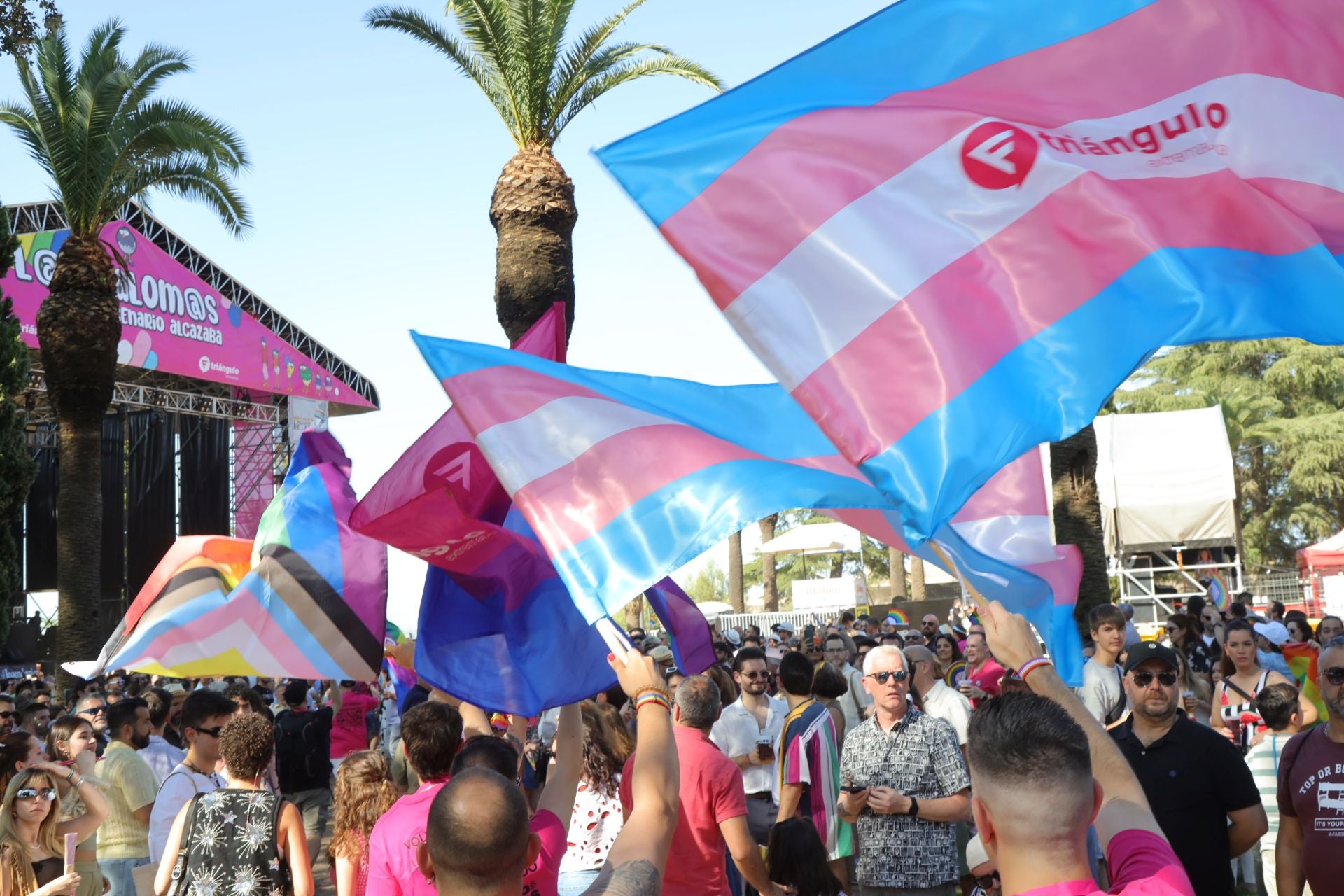 Las mejores imágenes de la fiesta de Los Palomos en Badajoz
