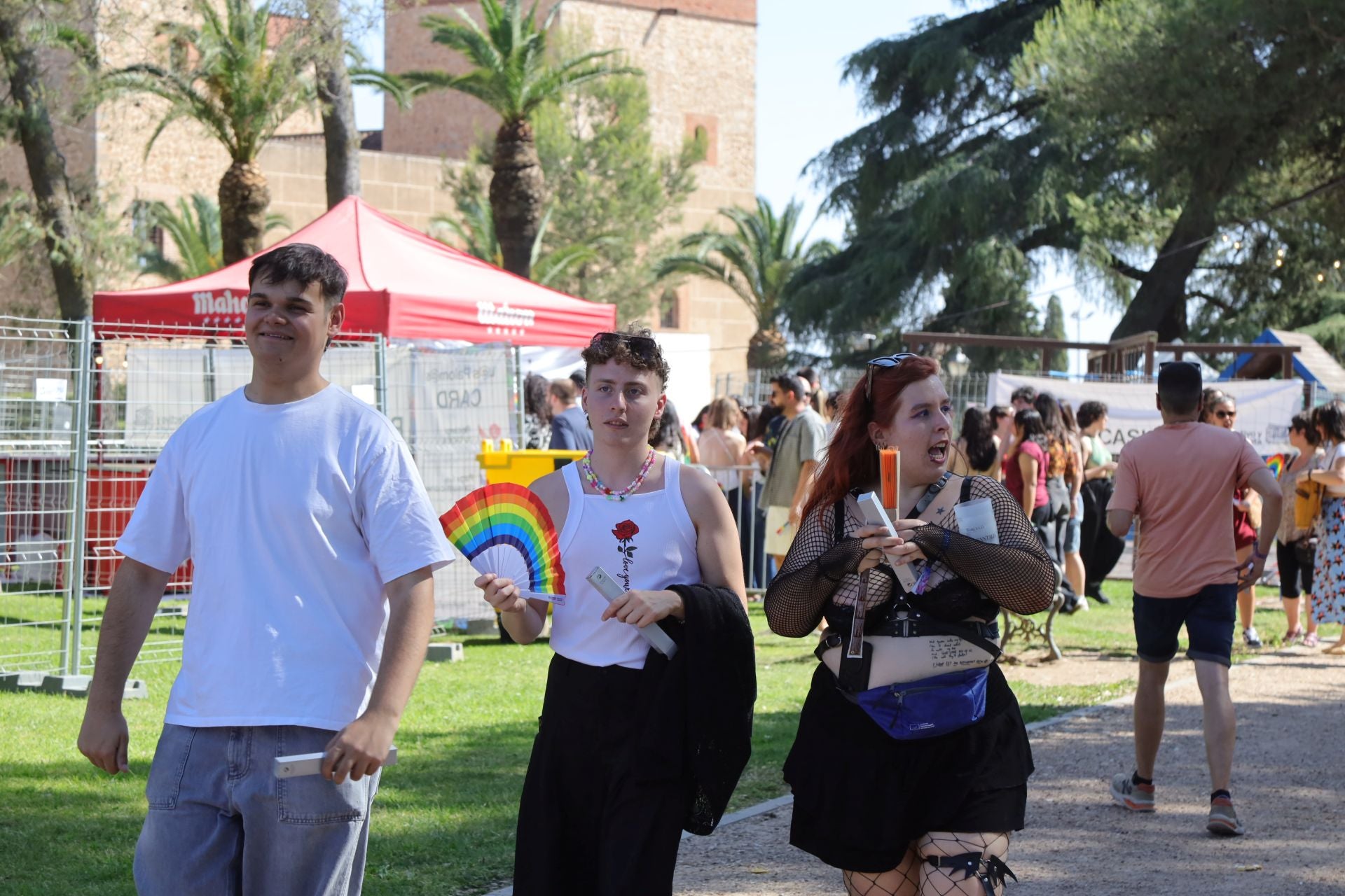 Las mejores imágenes de la fiesta de Los Palomos en Badajoz