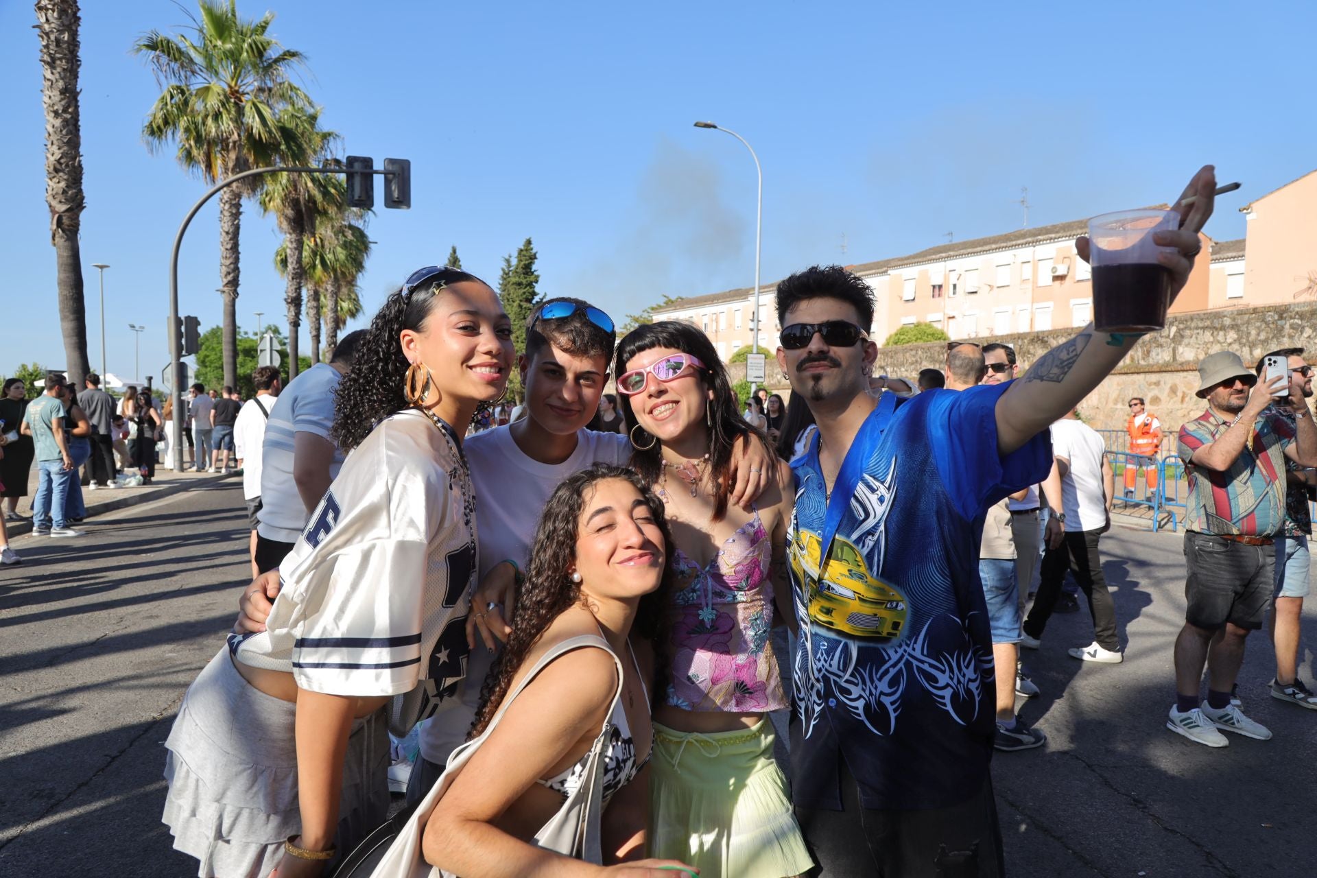 Las mejores imágenes de la fiesta de Los Palomos en Badajoz