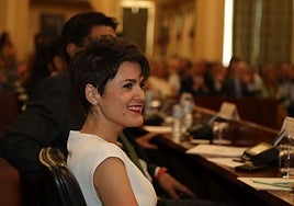 Toma de posesión de Raquel del Puerto como presidenta de la Diputación de Badajoz, en imágenes