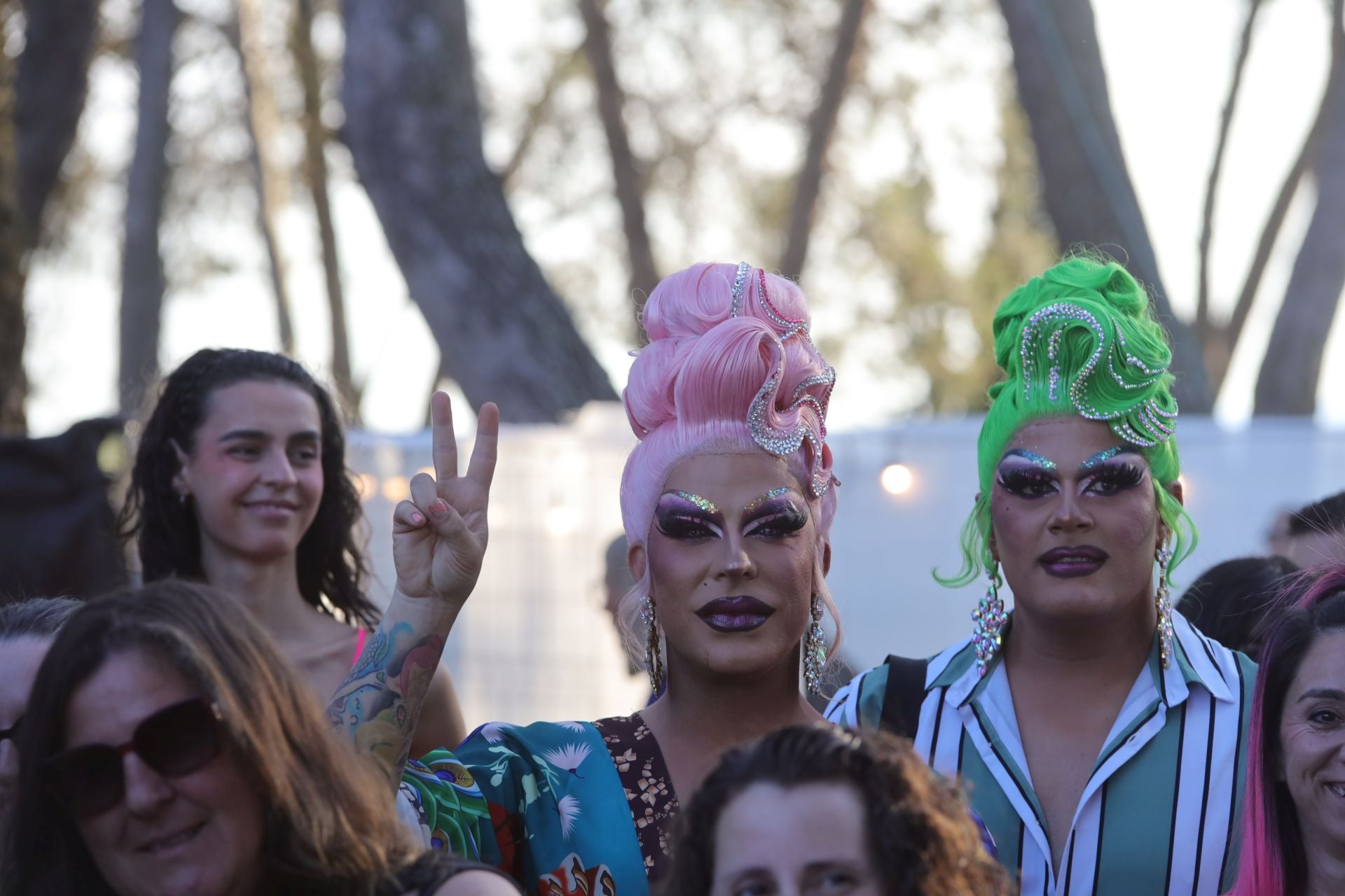 Las mejores imágenes de la fiesta de Los Palomos en Badajoz