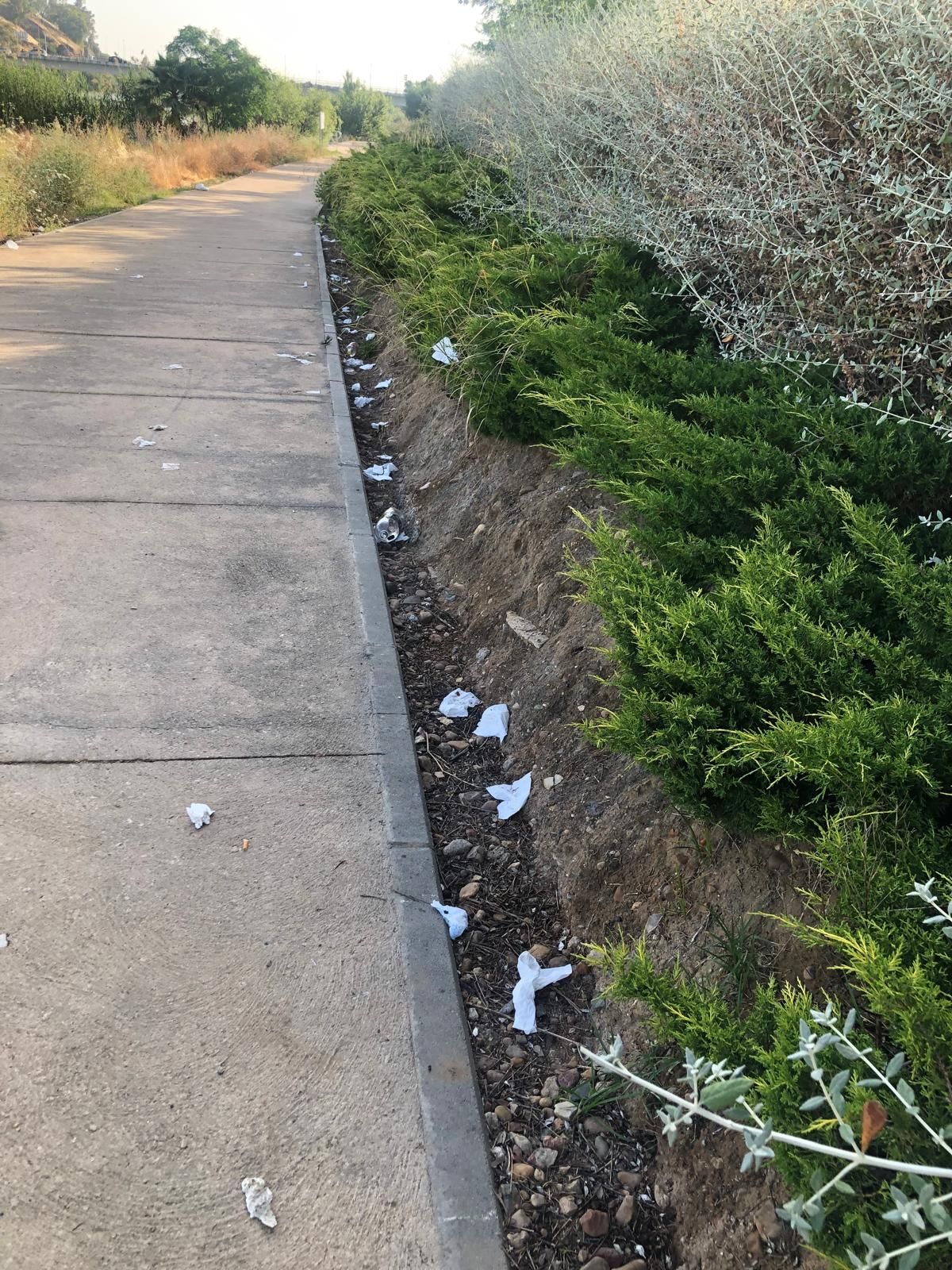Así amanece el entorno del río Guadiana tras el revuelo de Los Palomos