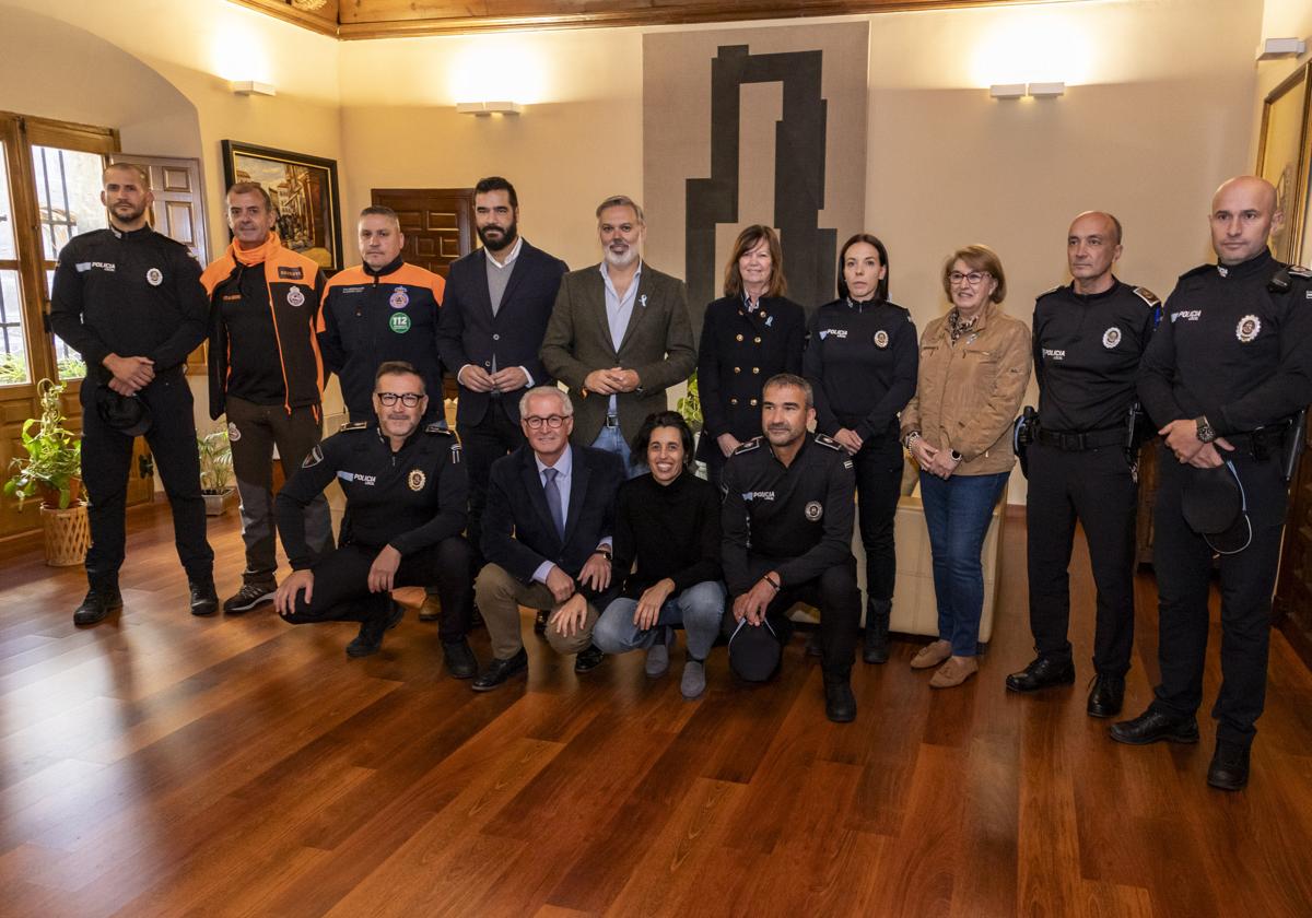 Mención de Honor para 17 efectivos por su labor en la dana de Valencia