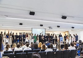 Entrega de galardones a los ganadores de la tercera edición de los 'Premios Extremadura es futuro'