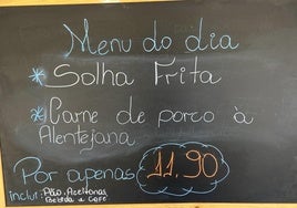 Carta de la cervecería Conejo en Santa Susana.
