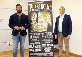 Cartel de la Feria taurina que empieza este sábado en el coso de las Cigüeñas.