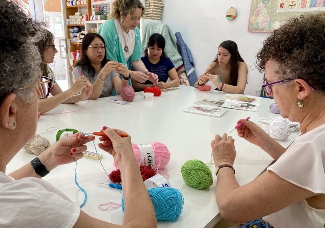 Alumnas del curso básico impartido este sábado.