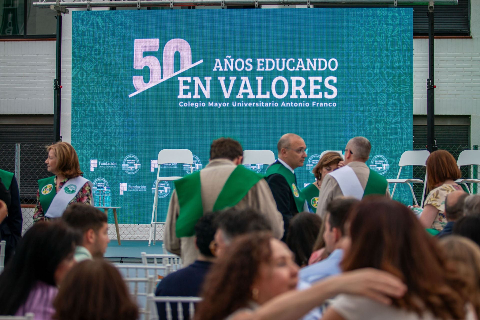 El 50 aniversario del colegio mayor Antonio Franco, en imágenes