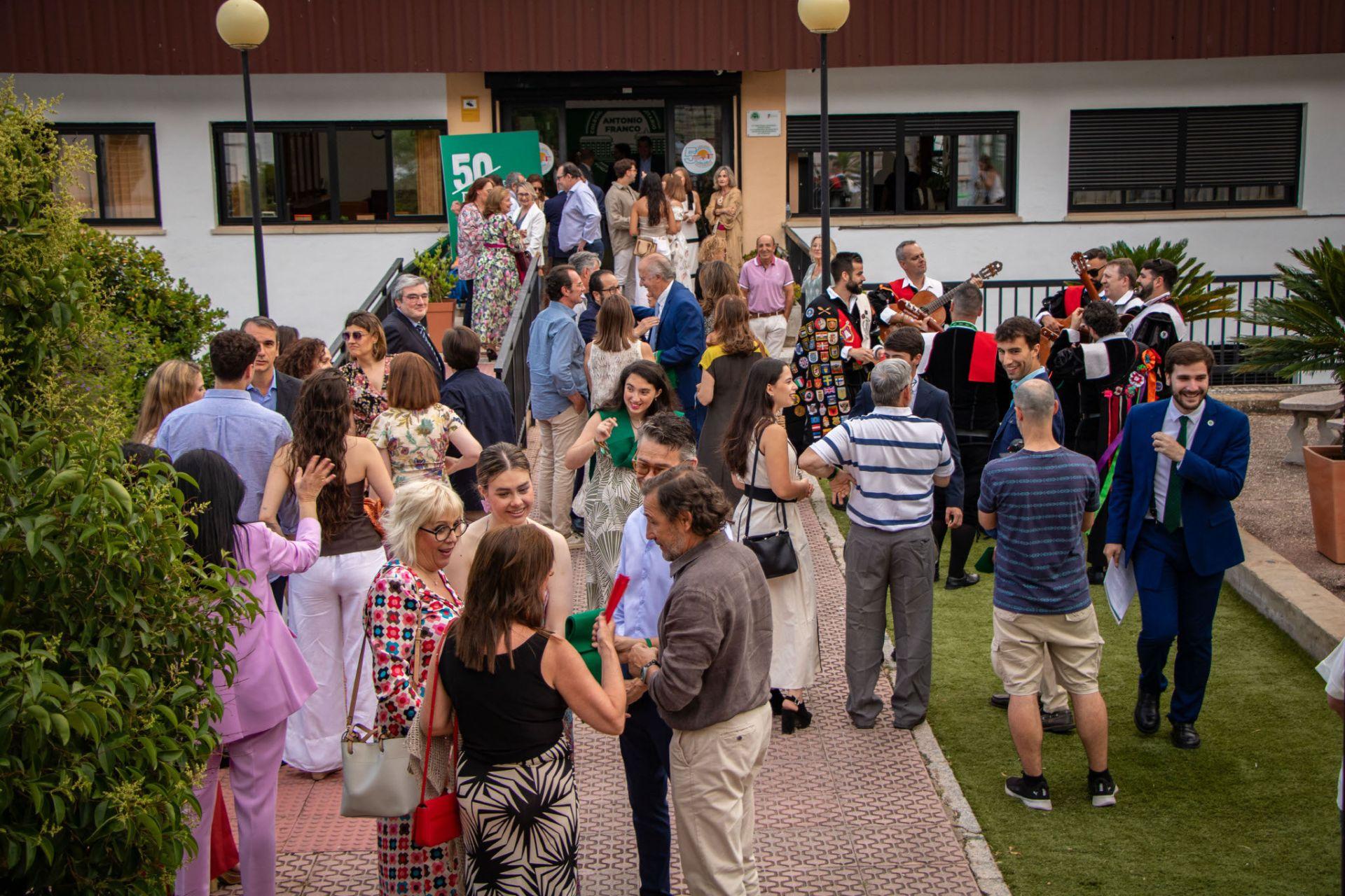 El 50 aniversario del colegio mayor Antonio Franco, en imágenes