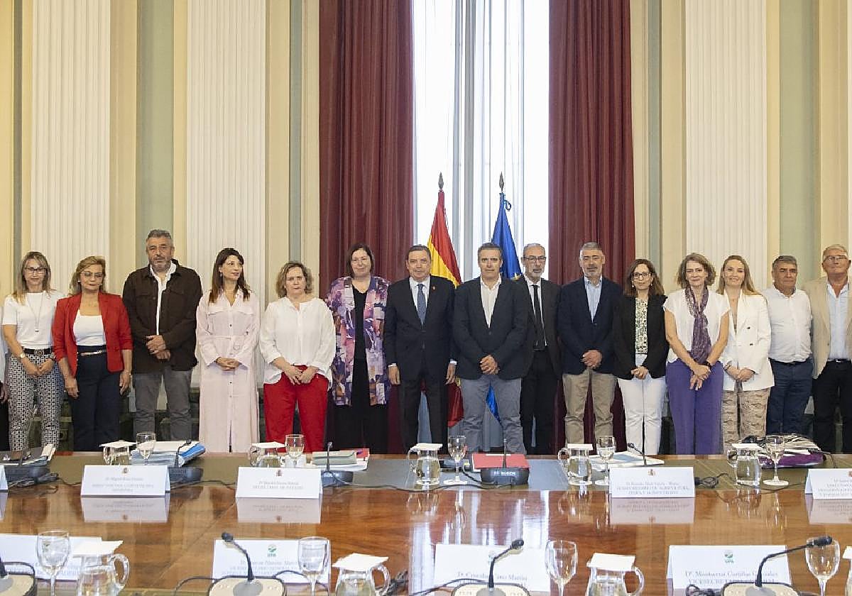 Reunión en el Ministerio entre responsables de Agricultura y la organización UPA.