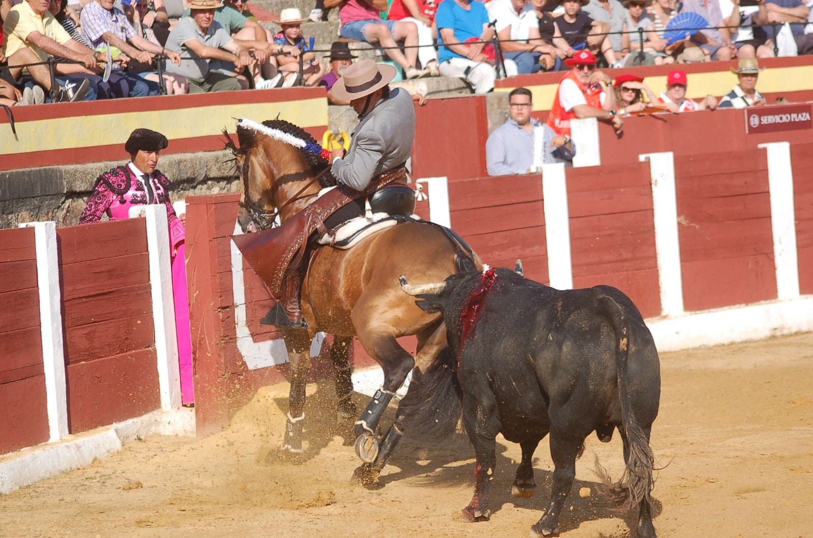 Fotos | Así fue la carrida de toros donde Diego Ventura y Leonardo Hernández salieron a hombros