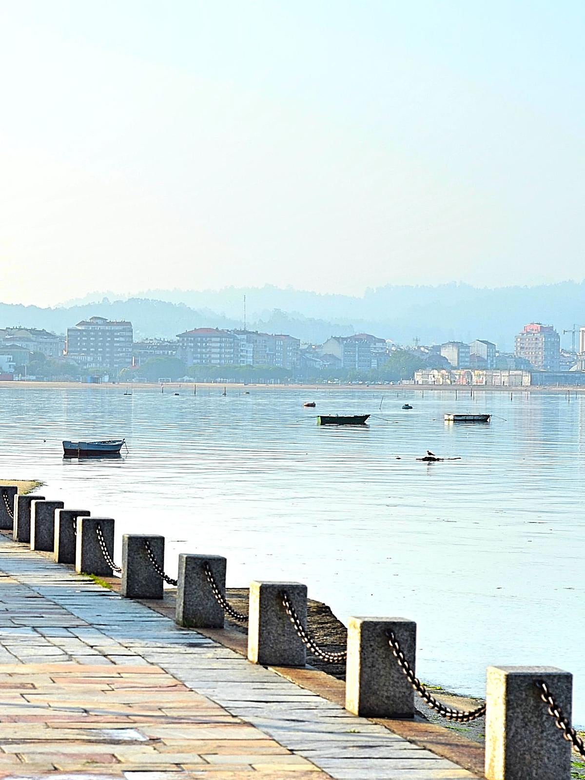 Paseo marítimo de Vilagarcía de Arousa.