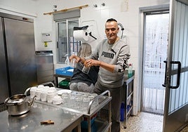 Imagen de archivo del Centro Vida de Cáritas, por el que pasaron en 2024 un total de 101 usuarios.