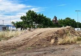 Inaugurado el circuito de motocross en la ciudad deportiva de Navalmoral