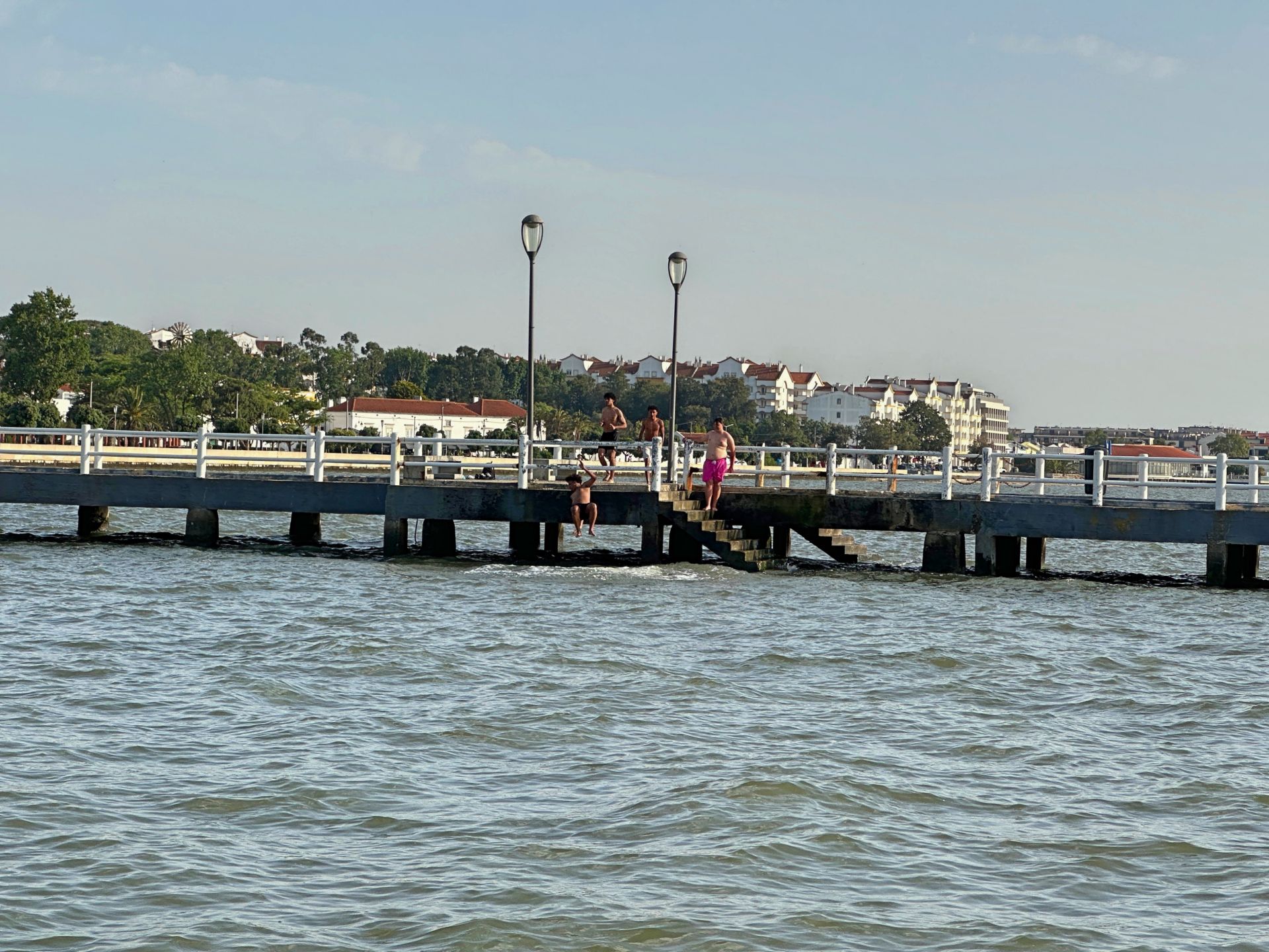 Muelle de Alcochete. 