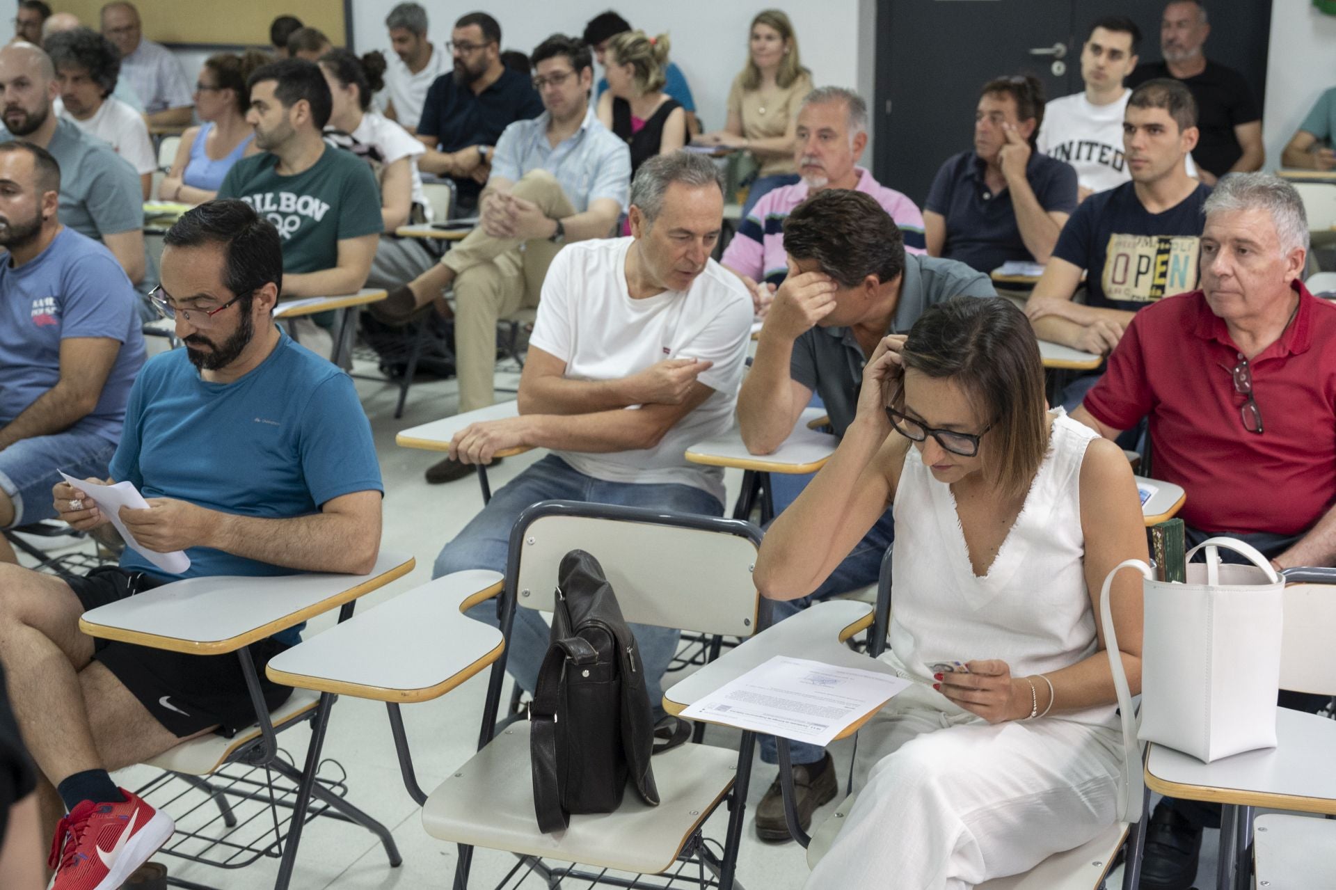 Jornada de oposiciones de Educación en Badajoz