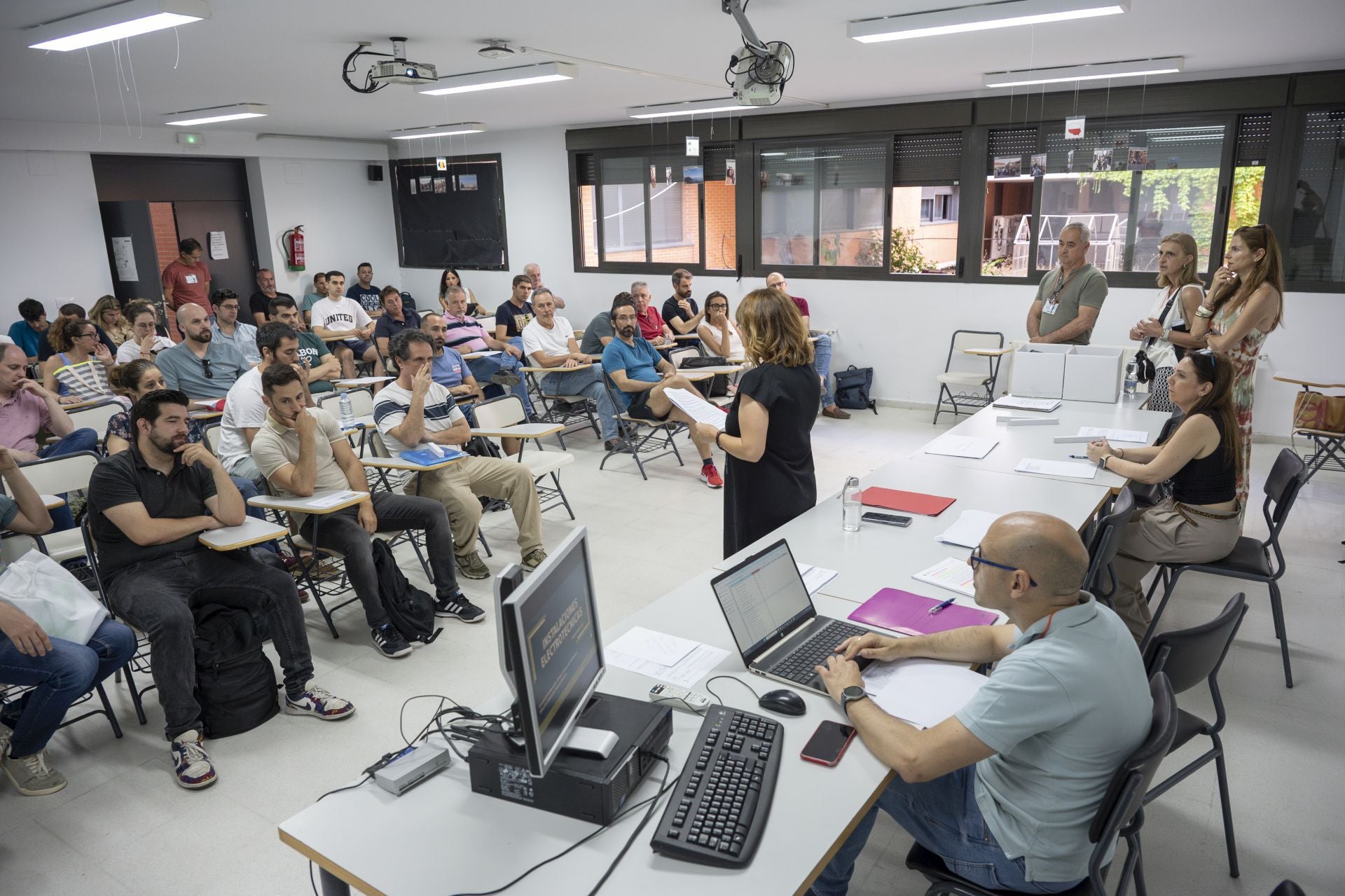 Jornada de oposiciones de Educación en Badajoz