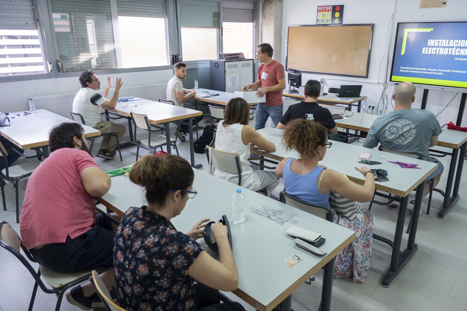 Jornada de oposiciones de Educación en Badajoz
