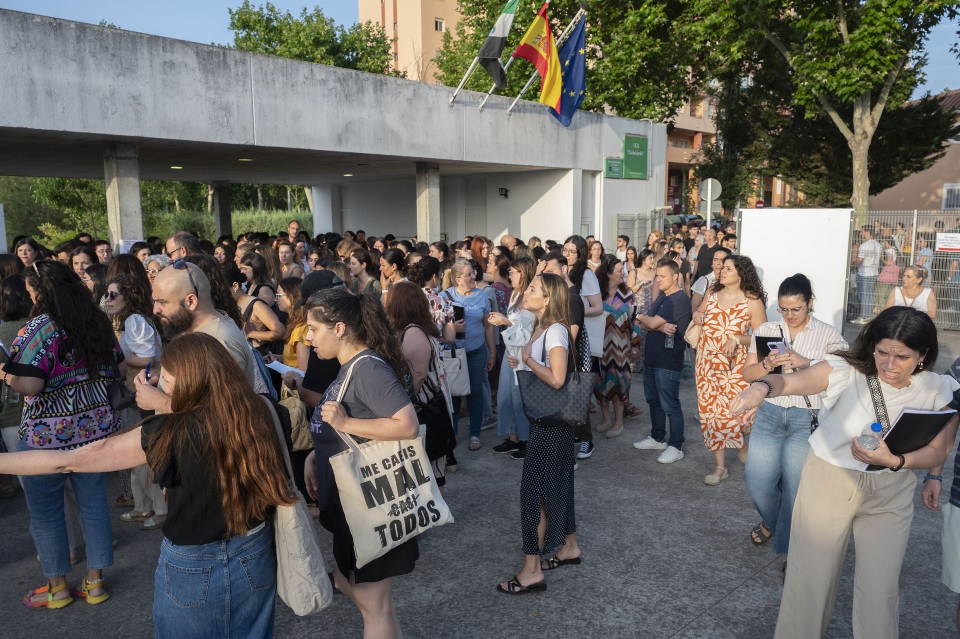 Jornada de oposiciones de Educación en Badajoz
