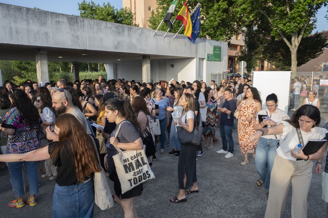 Jornada de oposiciones de Educación en Badajoz